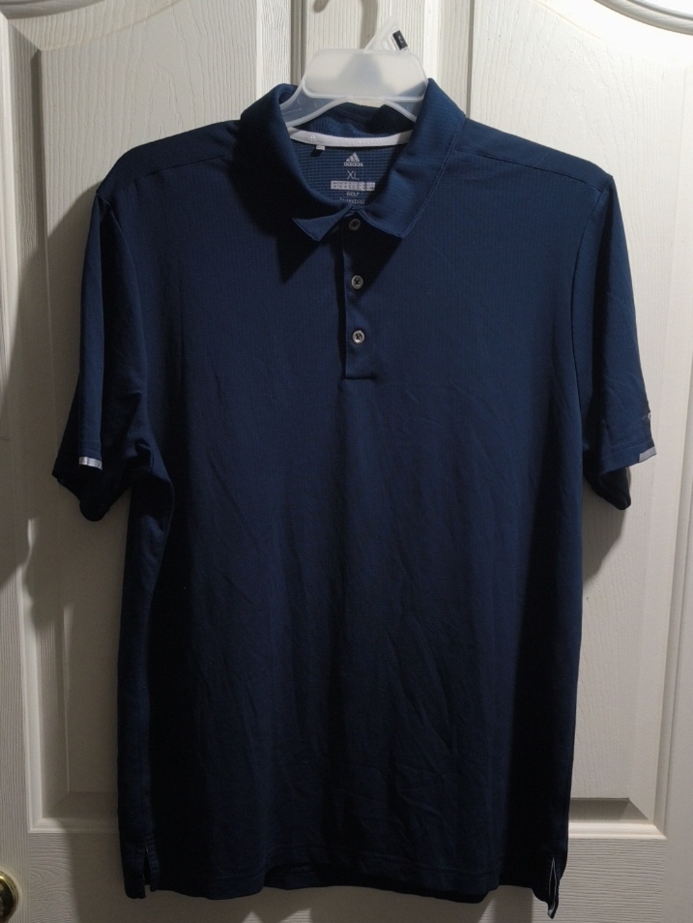 adidas Men's Dark Blue Polo Shirt